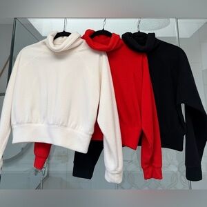 SET of 3 - Old Navy - Fleece Cropped Sweater